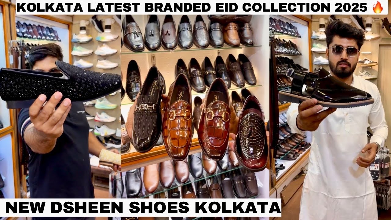 Kolkata's Latest Eid Collection 2025 🔥 | Exclusive Pathani & Peshawari | New Dsheen Shoes 🔥