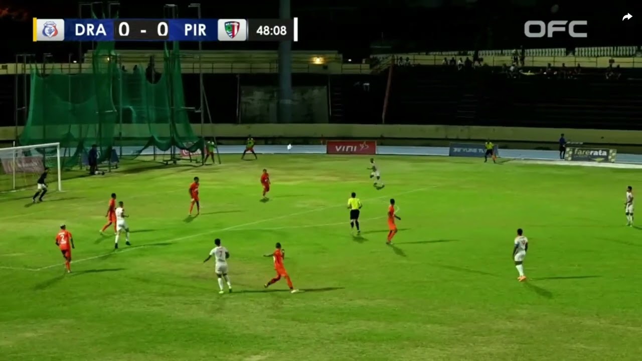 AS Dragon 0-2 AS Pirae | 2023 OFC Champions League - National Playoffs 1st Leg | 17-02-2023