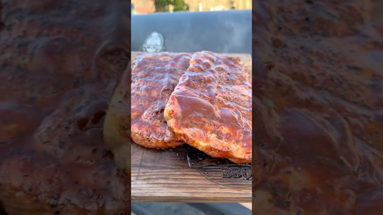 Smoked Pork Steaks #steak #pork #smokedmeat #pitboss