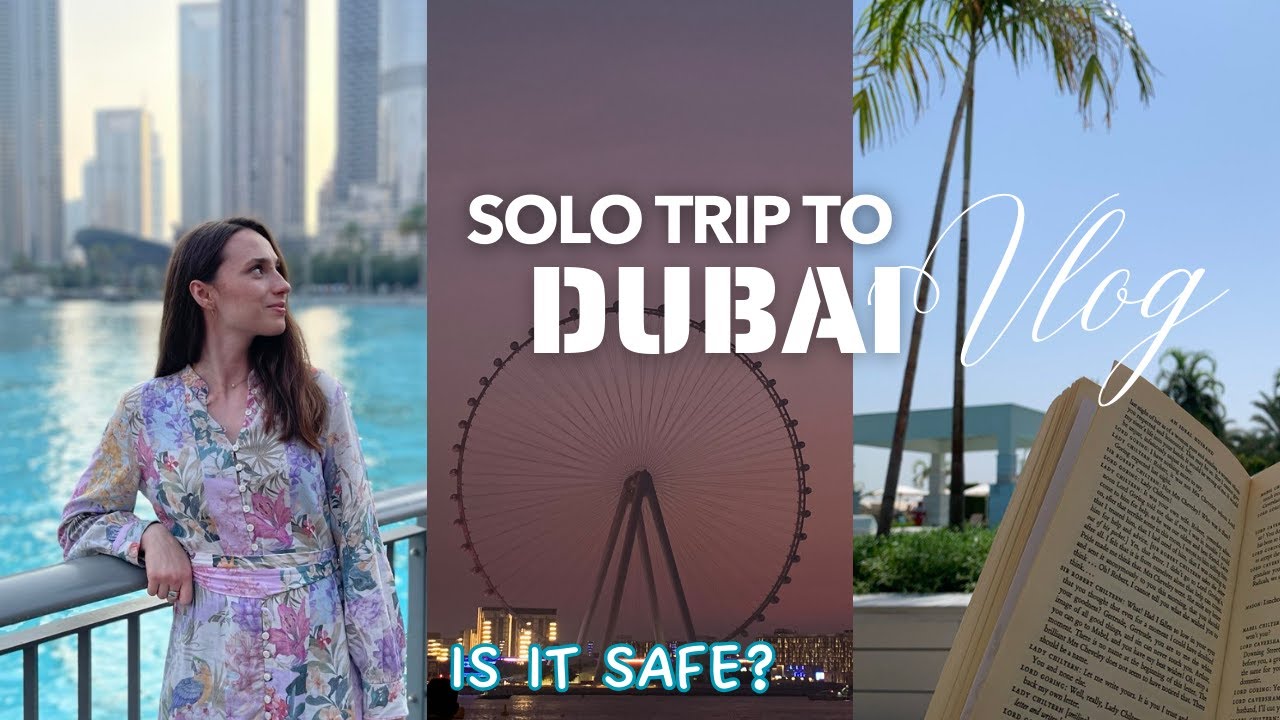 VLOG: Solo trip to Dubai | Afternoon tea in Burj Al Arab, Sheikh Zayed Grand Mosque