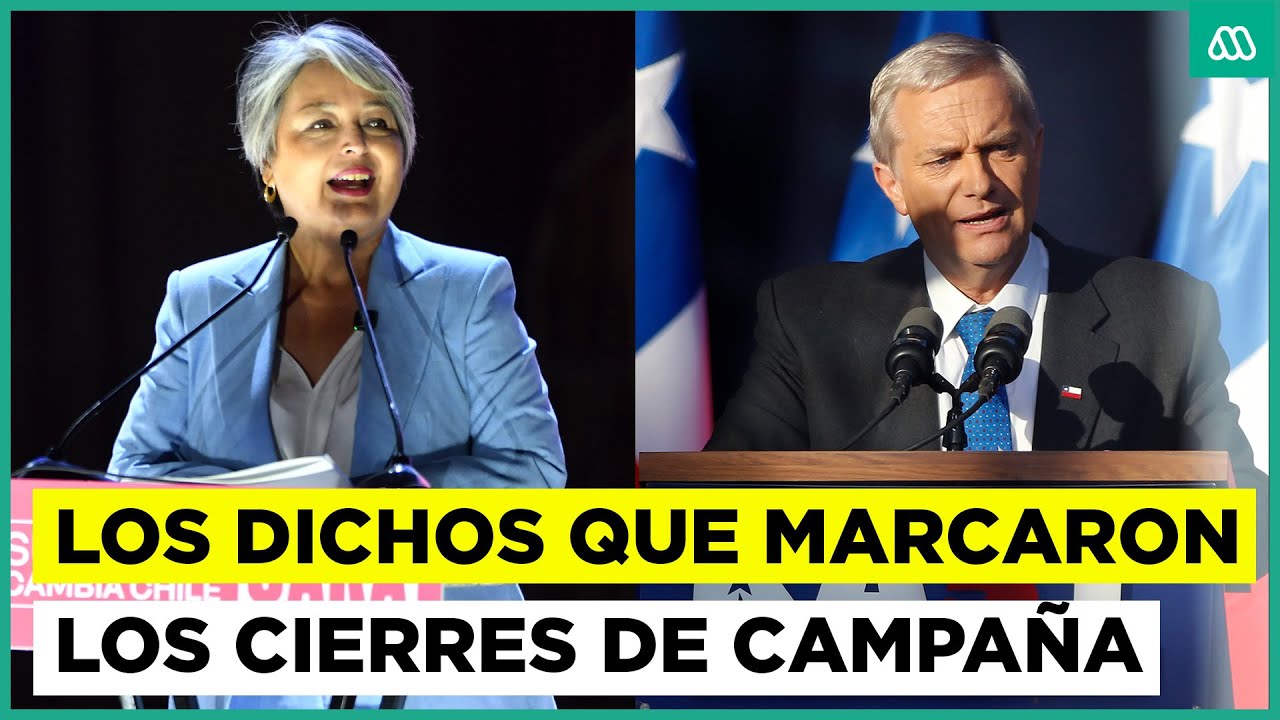 As&iacute; se vivieron los cierres de campa&ntilde;a de Jos&eacute; Antonio Kast y Jeannette Jara