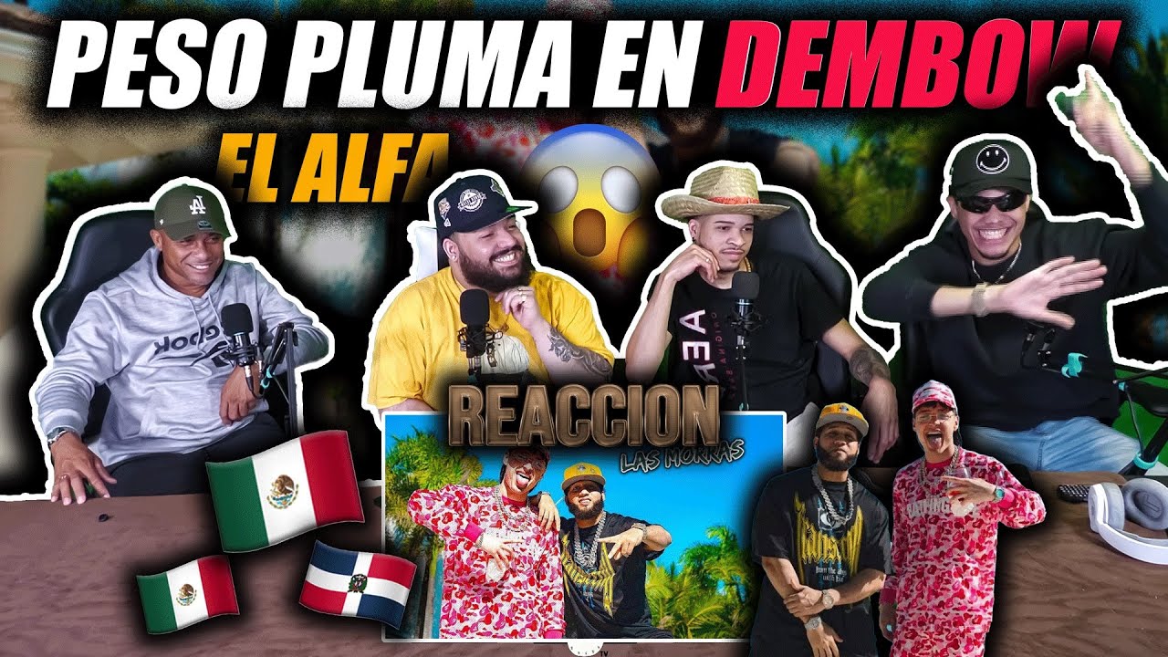 PESO PLUMA, EL ALFA - PLEBADA 😱 (REACCIÓN) EL MEJOR DEMBOW MEXICANO! OVELTIME TV