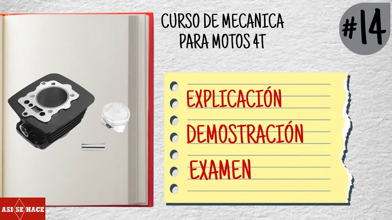 Curso De Mecánica Para Motos   | PISTON Y CILINDRO |