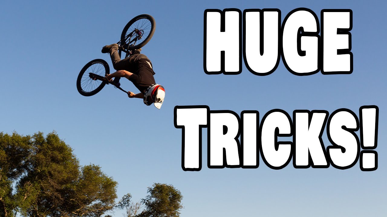 SESSIONING A MASSIVE MTB TRICK JUMP!!!