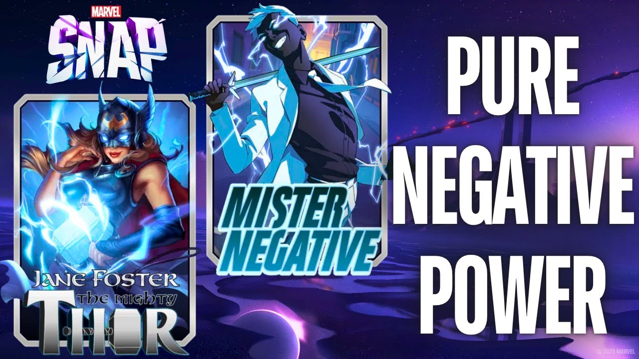 Unbreakable Mister Negative Deck in Marvel Snap
