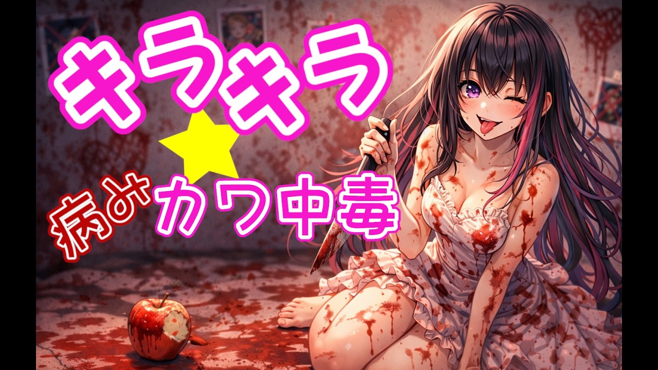 【甘辛ソング🍰🔪】 キラキラ★病みカワ中毒　【POP/アニソン/ボーカル/メンヘラ/作業用】
