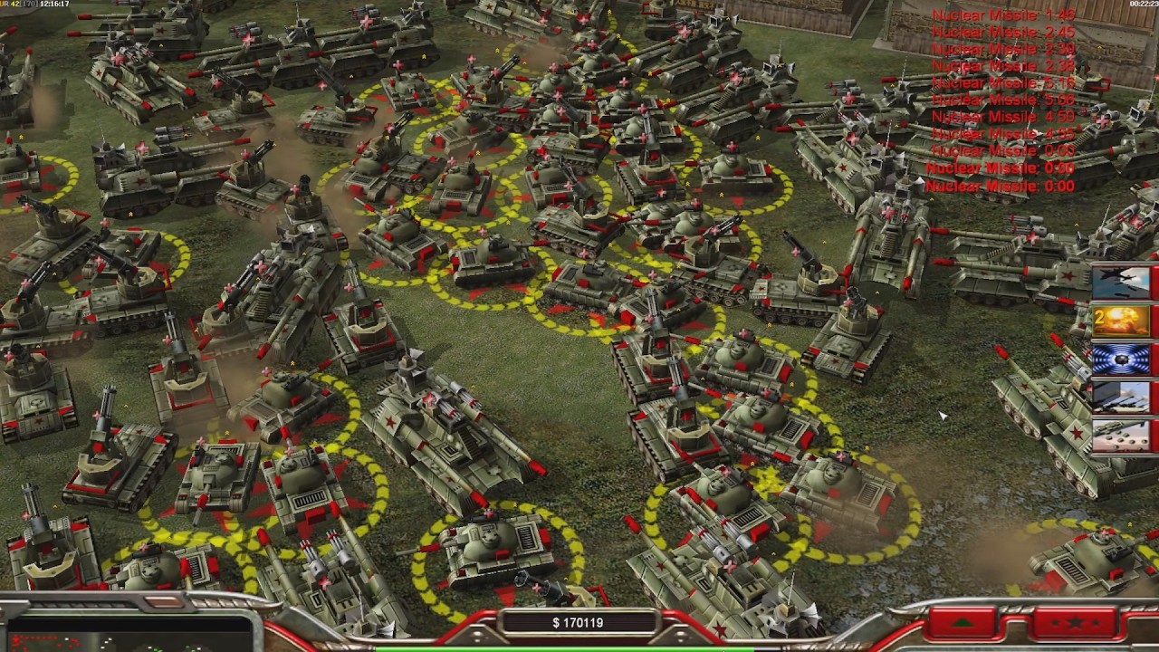China Tank - Command & Conquer Generals Zero Hour - 1 vs 7 HARD Gameplay