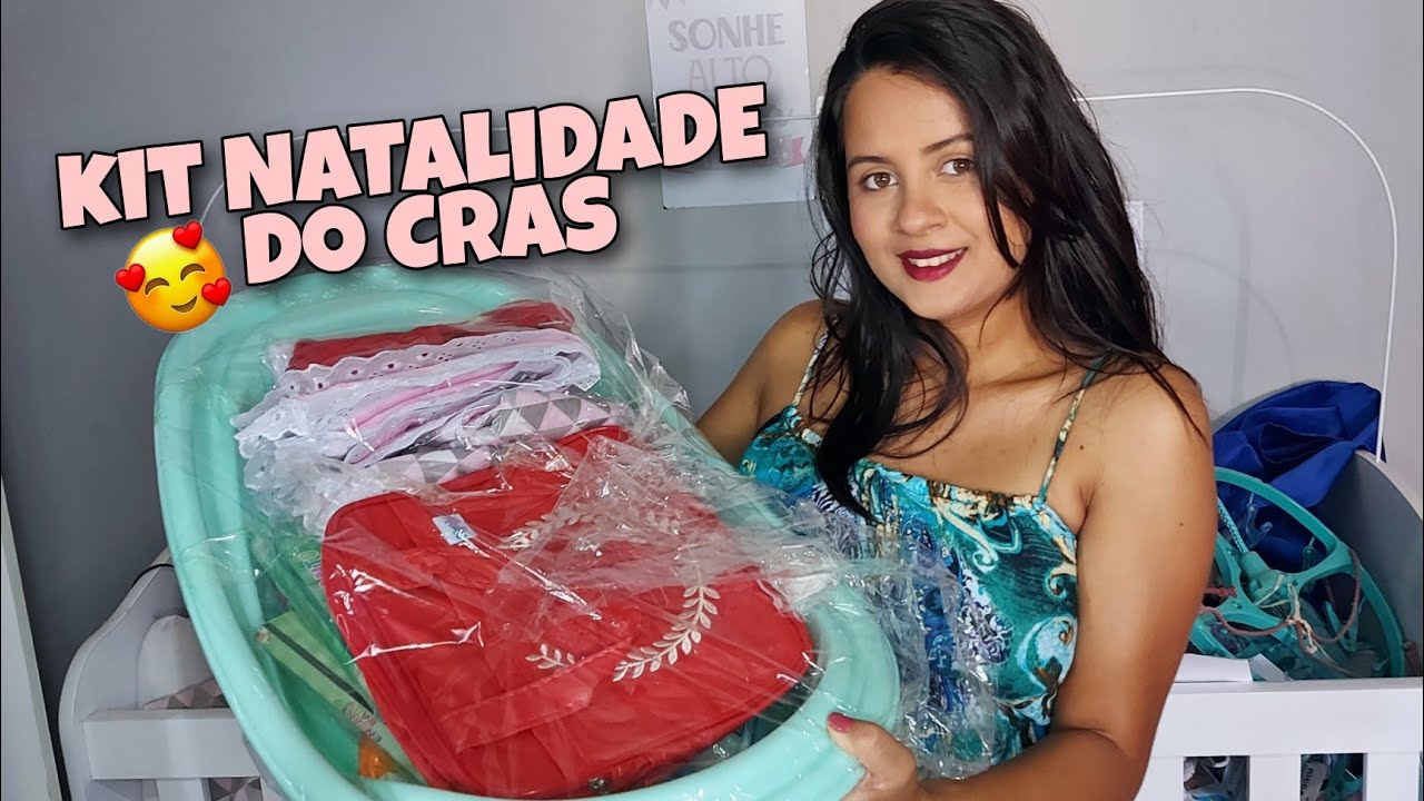 KIT NATALIDADE do CRAS| GANHEI MUITA COISA !!
