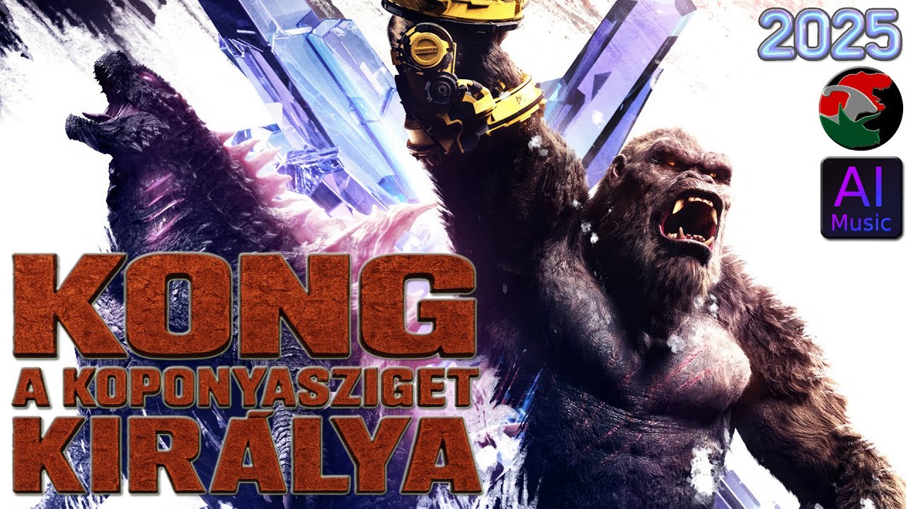 Kong - A Koponyasziget Királya (Fan made AI music clip by Prehistoric Lexikon)