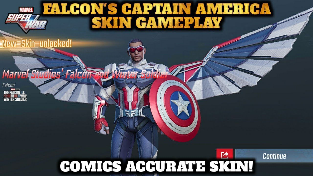 Marvel Studio's Falcon and Winter Soldier Skin Gameplay