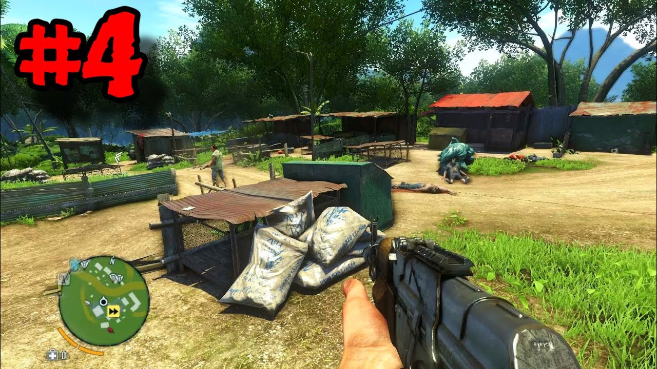 Farcry 3 Classic Edition | Mission 04 | Secure the Outpost | Ps4pro