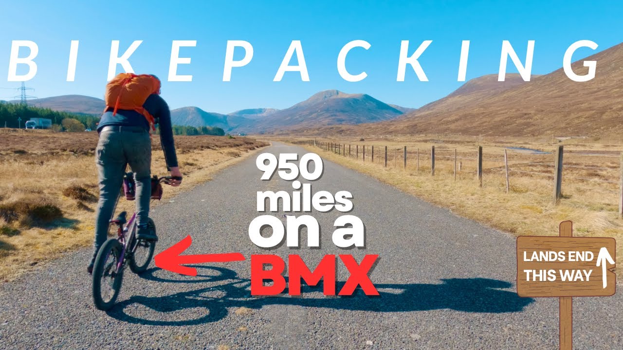 [FULL EXPERIENCE] BIKEPACKING a BMX the length of the UK - John o'Groats to Land's End