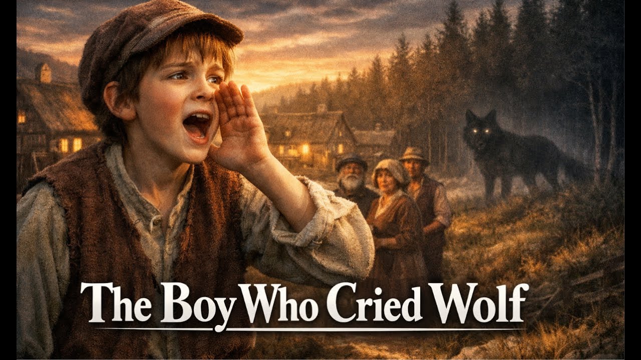 «Мальчик, который кричал «Волк!» Маленькие Джои: Волшебный мир веселья и обучения для детей»