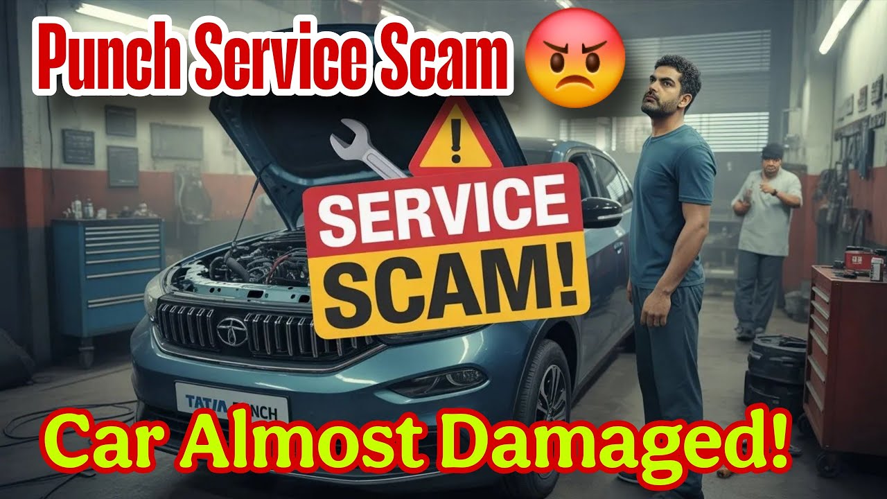Tata Punch 5th Service का Shock! | Tata Service Centre ने Almost कर दी Car खराब |  The Ankit Tyagi