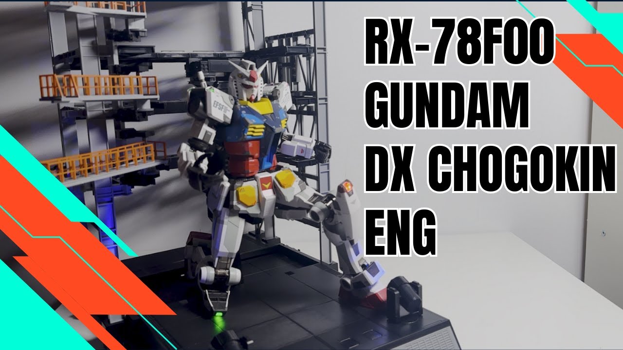 Review DX Chogokin Gundam Factory Yokohama RX-78F00 Gundam from Bandai