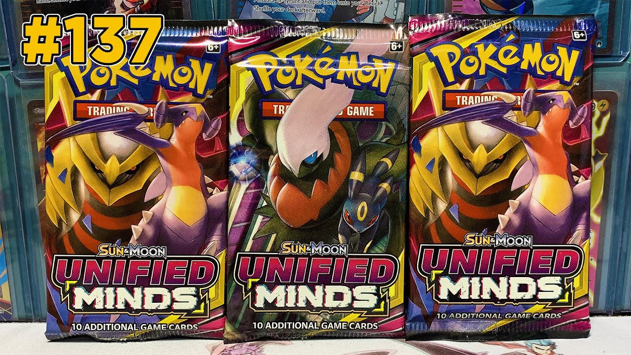 Opening a Pokemon Booster Pack Every Day In 2020 - Episode 137 - Unified Minds