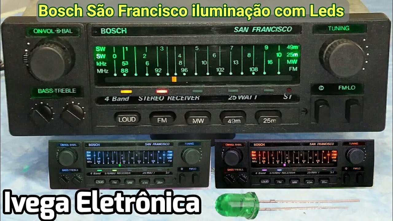 Bosch San Francisco, como fazer iluminação com leds