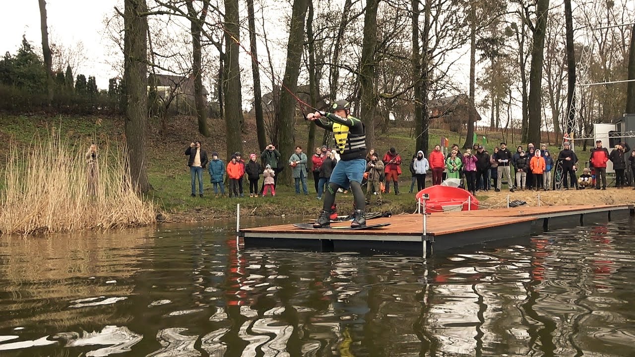 TESTY WAKE PARK SKATE PARK ZALESIE GMINA CHEŁMŻA