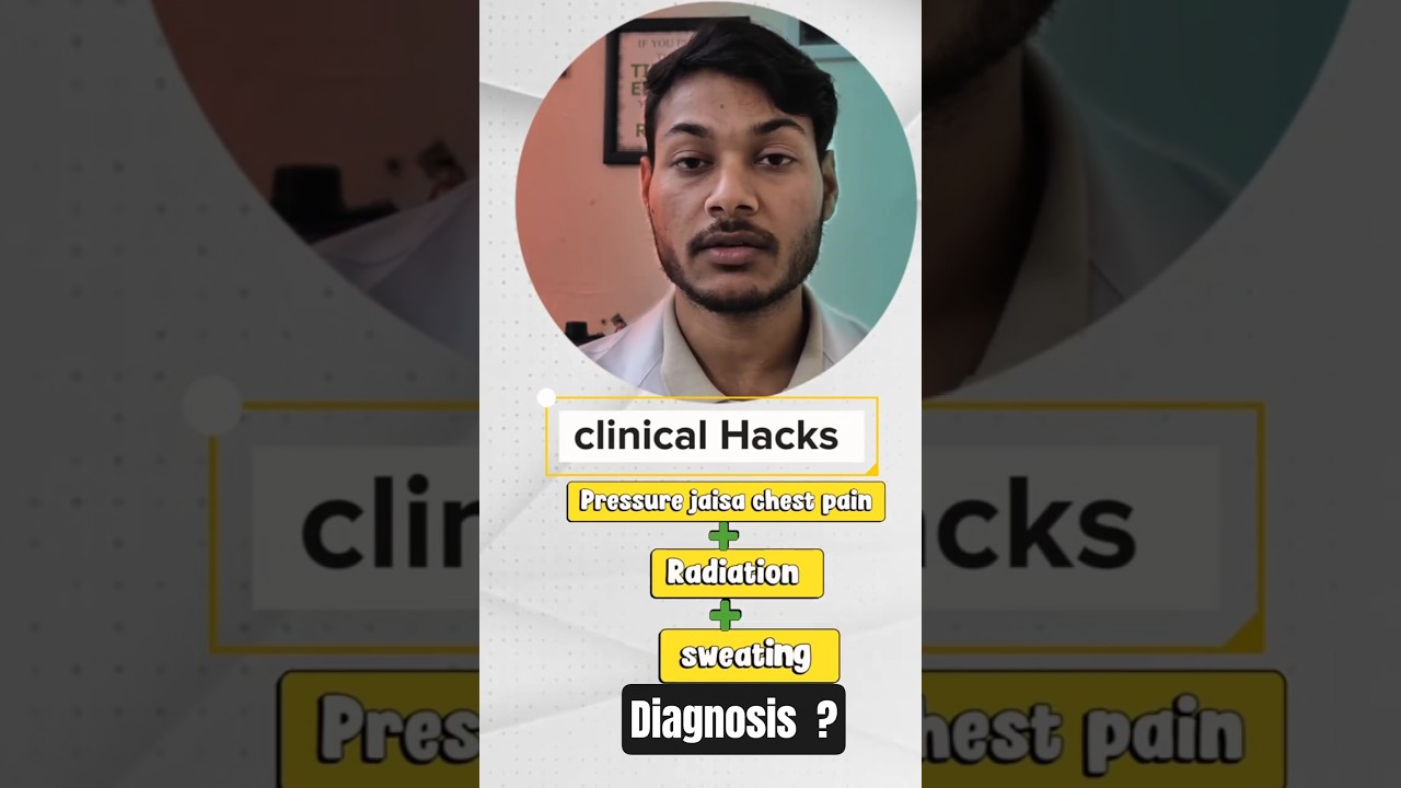 👉 “Acidity nahi… ye chest pain jaan le sakta hai 🚨 | Acute MI exam trap”