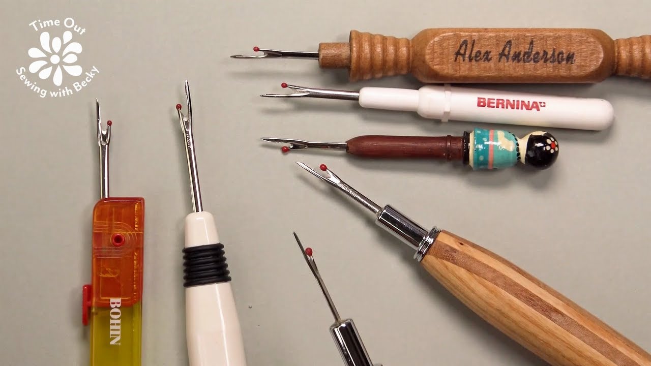 Time Out — Sewing with Becky — Seam Ripper Secrets