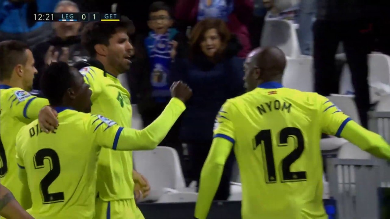 Cabrera goal vs Leganes  [Made By LaLiga]