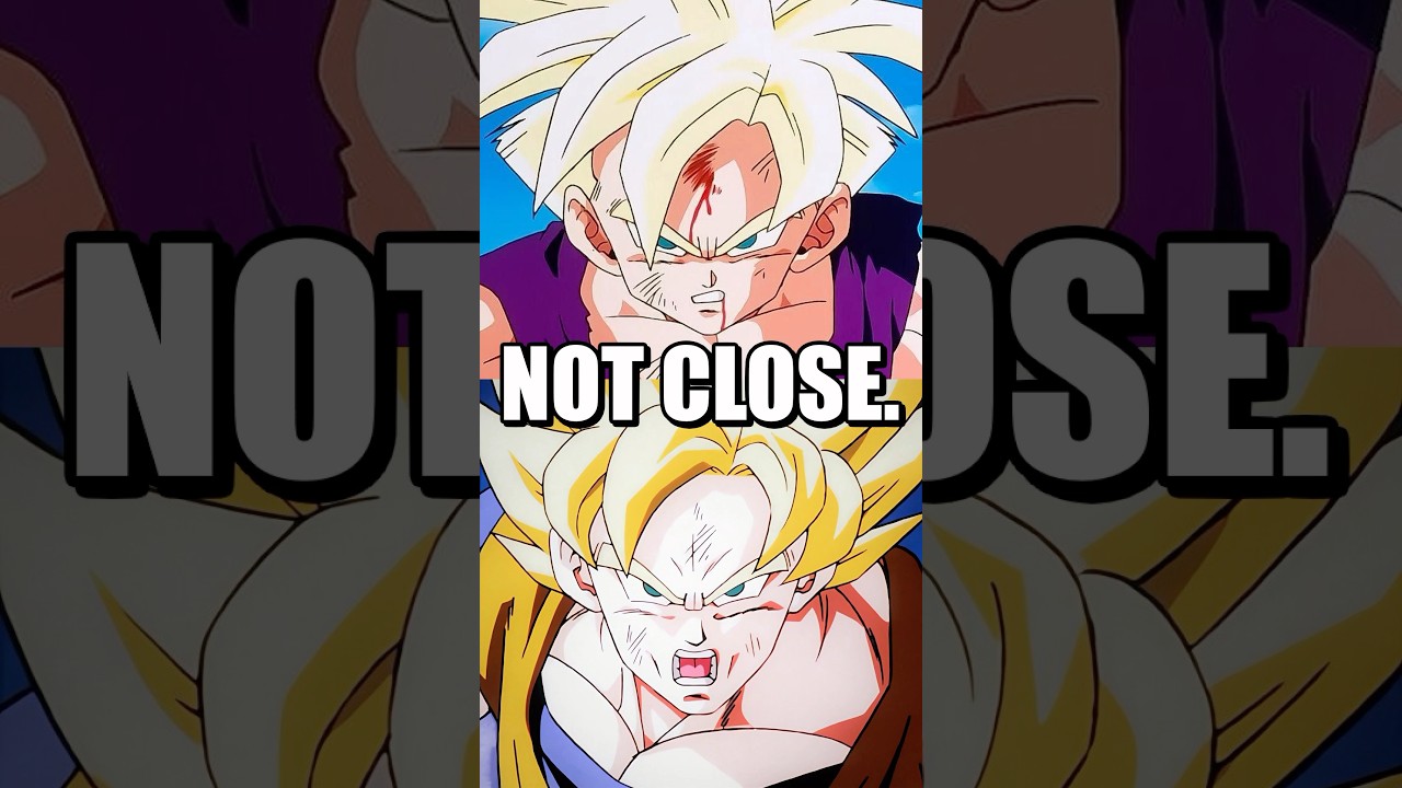 SSJ Gohan VS SSJ Goku (Cell Games) is NOT Close.