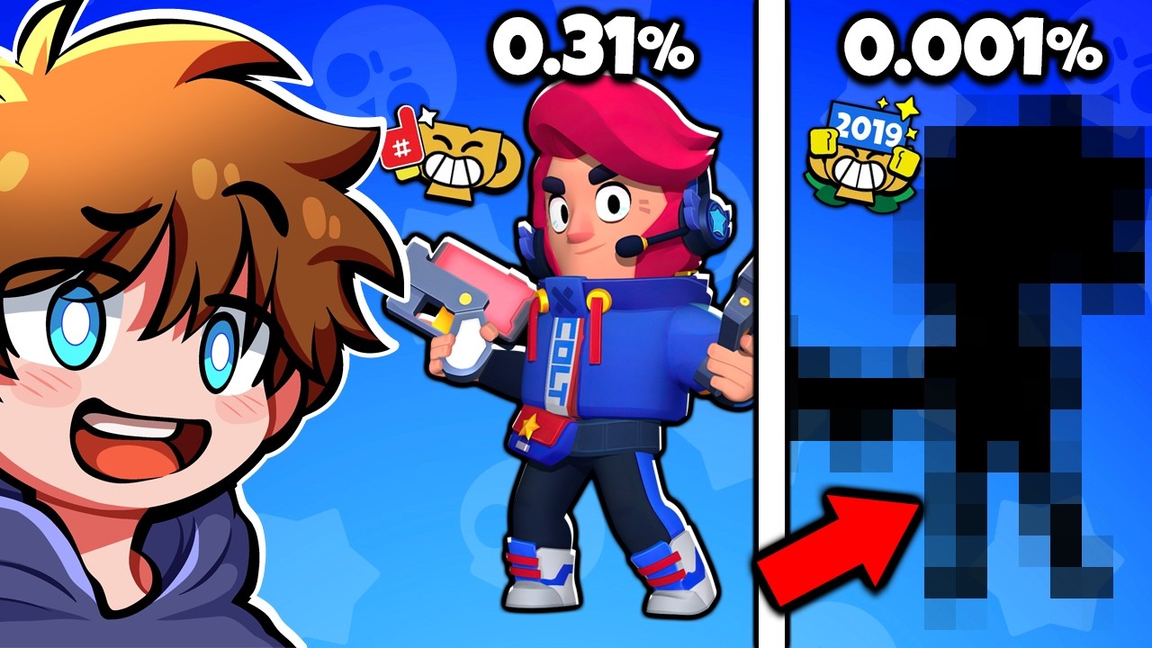 TYLKO 0.001% GRACZY TO MA w BRAWL STARS!? 😱