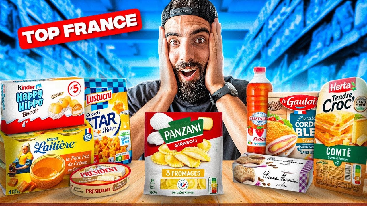 Je teste les Produits PRÉFÉRÉS DES FRANÇAIS (classement officiel)