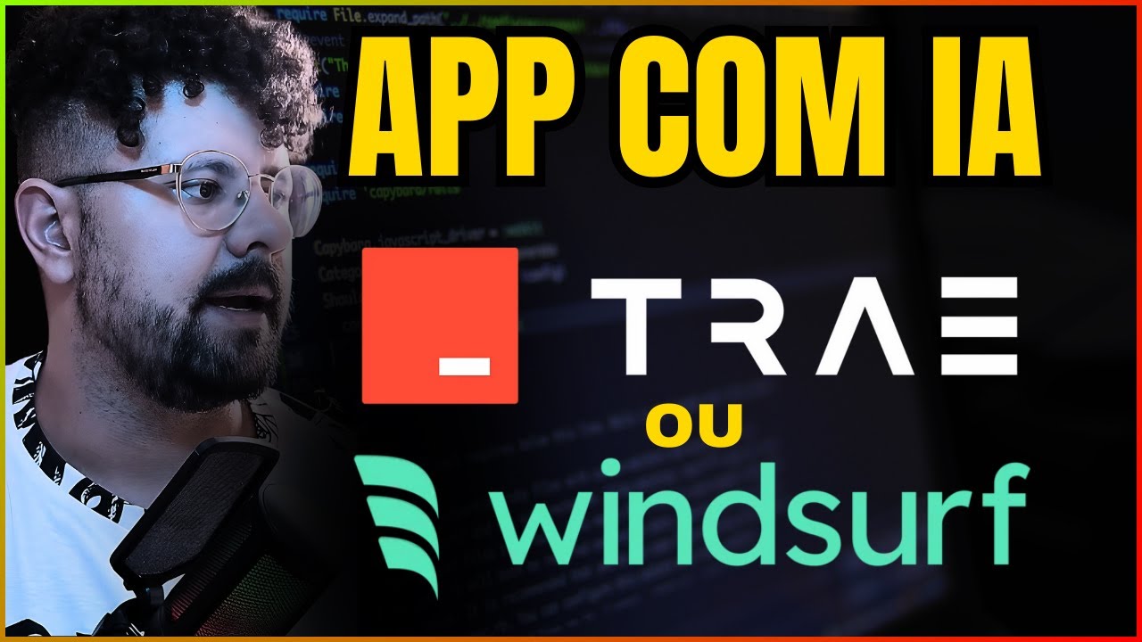 Windsurf OU Trae AI: A IDE com IA 100% GRATUITA! Qual a melhor IDE para criar apps com IA?