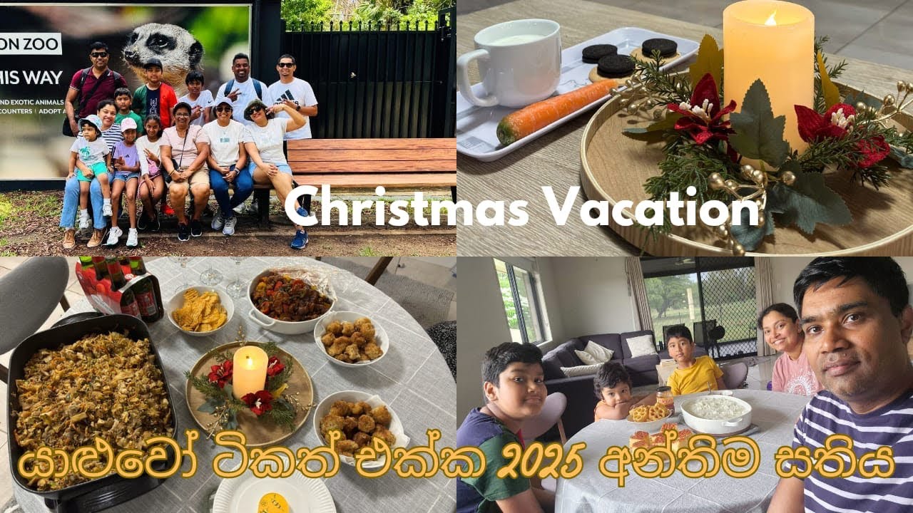 ලස්සන නත්තල් සතිය | 31 රෑ| Life in Australia 🇦🇺