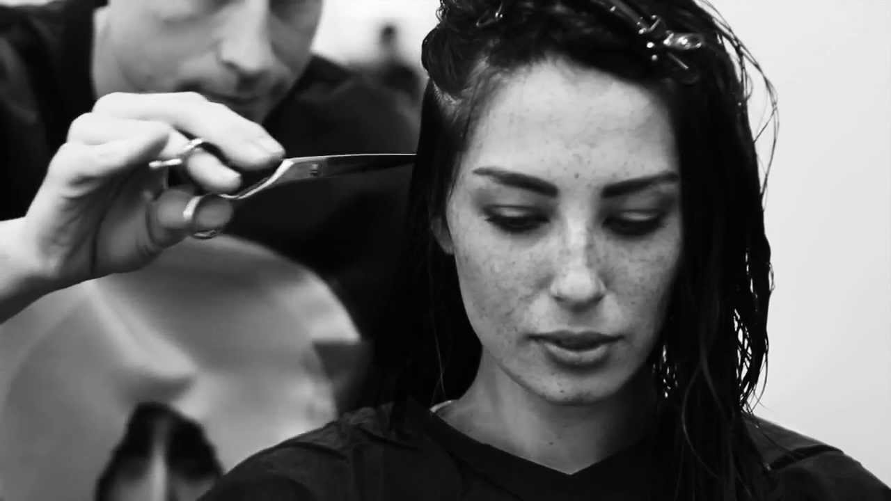Beautiful Model Gets Bobbed