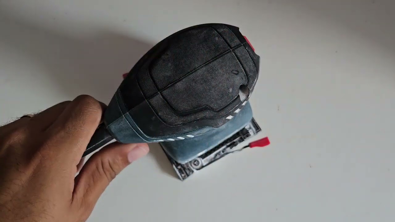 Bosch Lixadeira Orbital GSS 140 I Depois de uso intenso