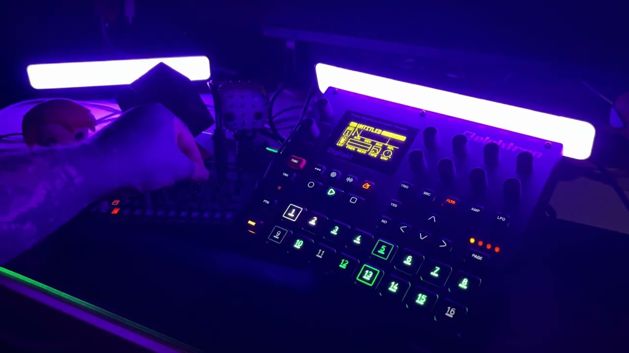 Elektron Digitakt + Roland S1 | Techno Style