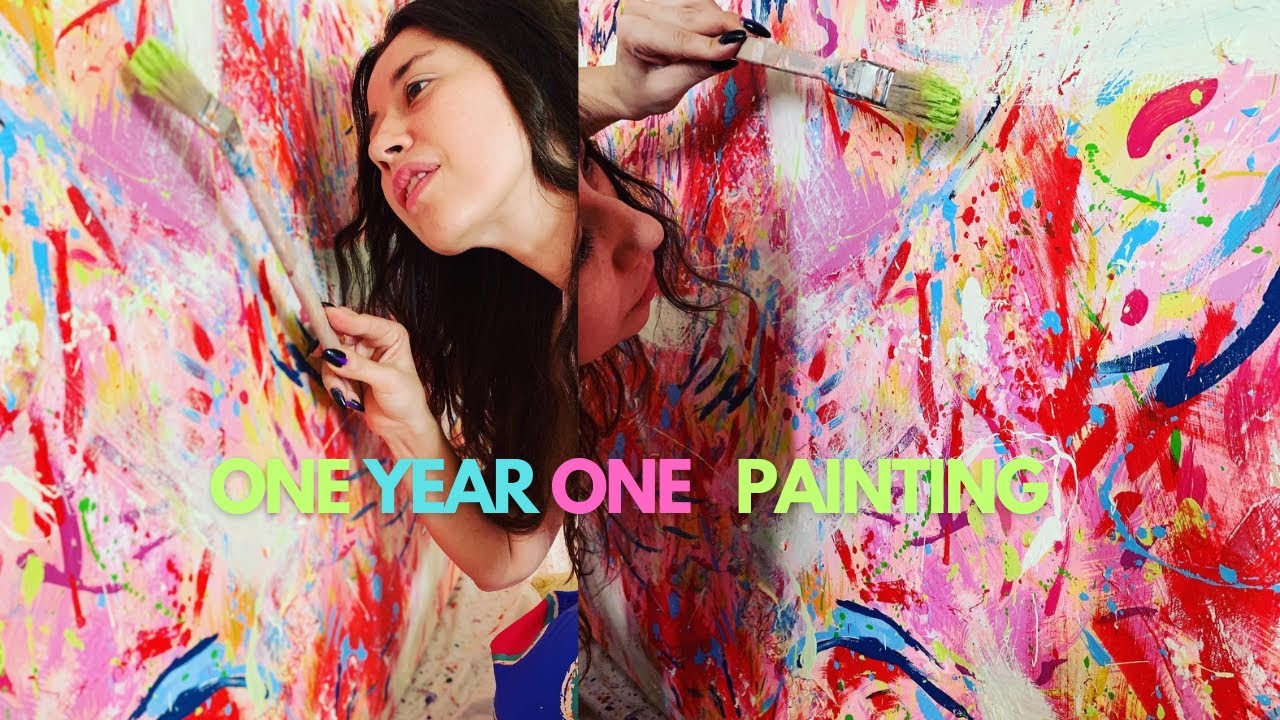 One year with one painting