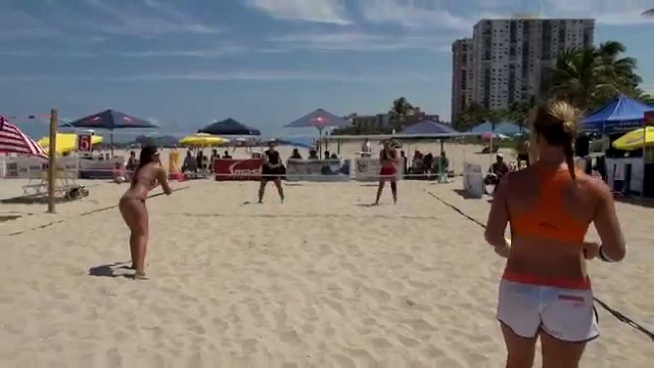 2014 IFBT Beach Tennis, Women's Finals, Pompano Beach Florida