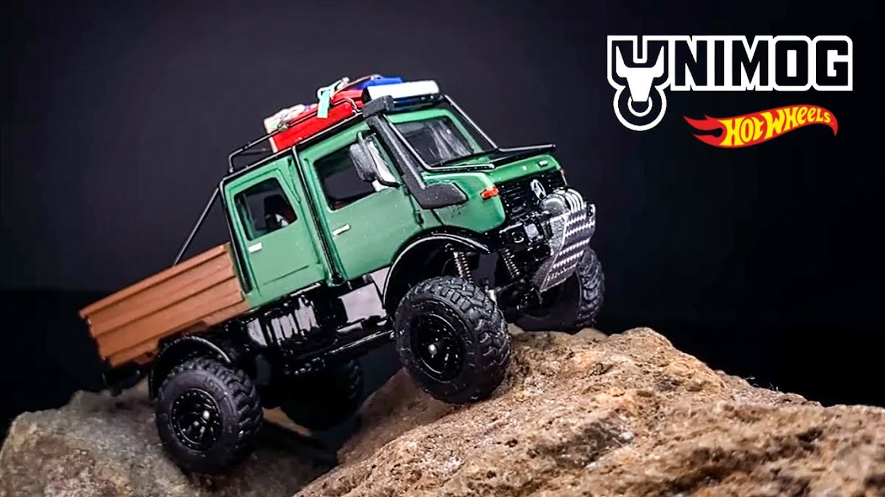 Mercedes Benz UNIMOG Offroad Truck Hot Wheels Custom