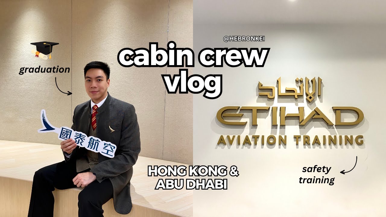 Induction Training & My First Few Duties | Hong Kong-based Cathay Pacific cabin crew vlog - EN
