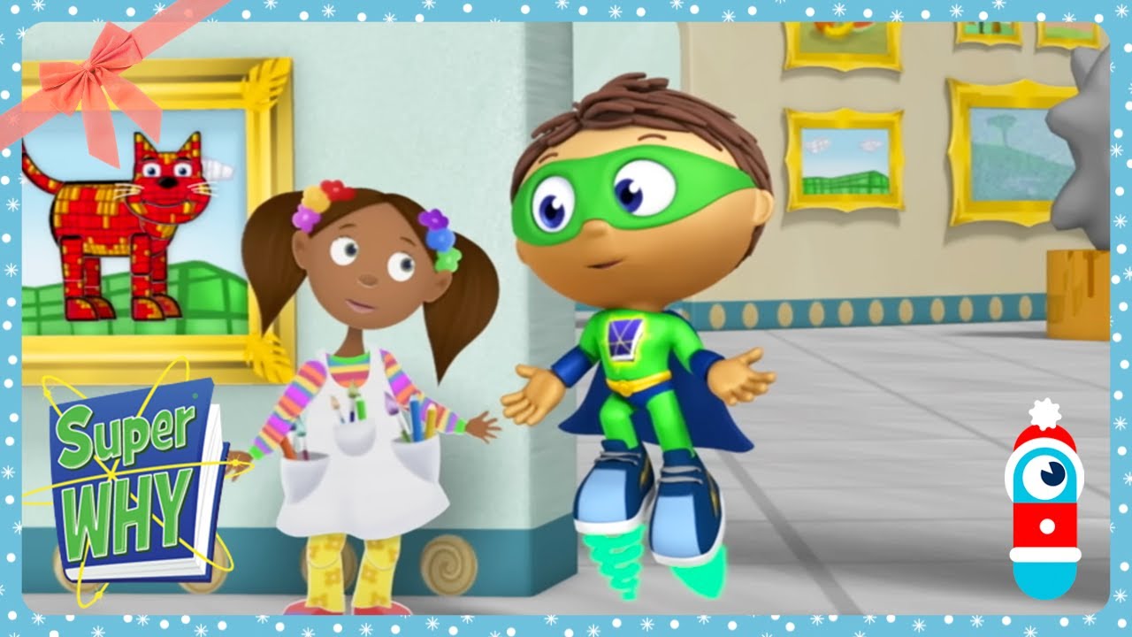 Super Why - Zora's Art Adventure | WildBrain First Steps | Cartoons for Kids