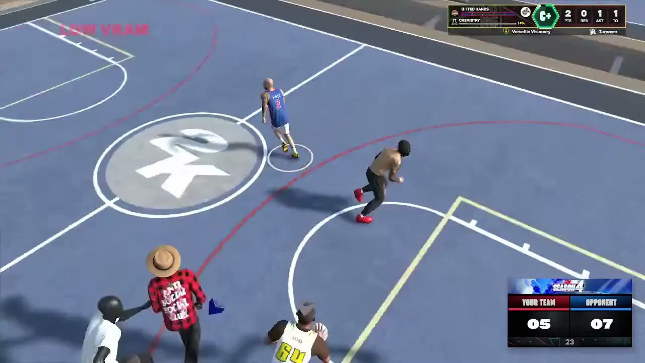 Misdirection to layup DEADLY#fyp#2kcommunity#2k26community#basketball#gameplay