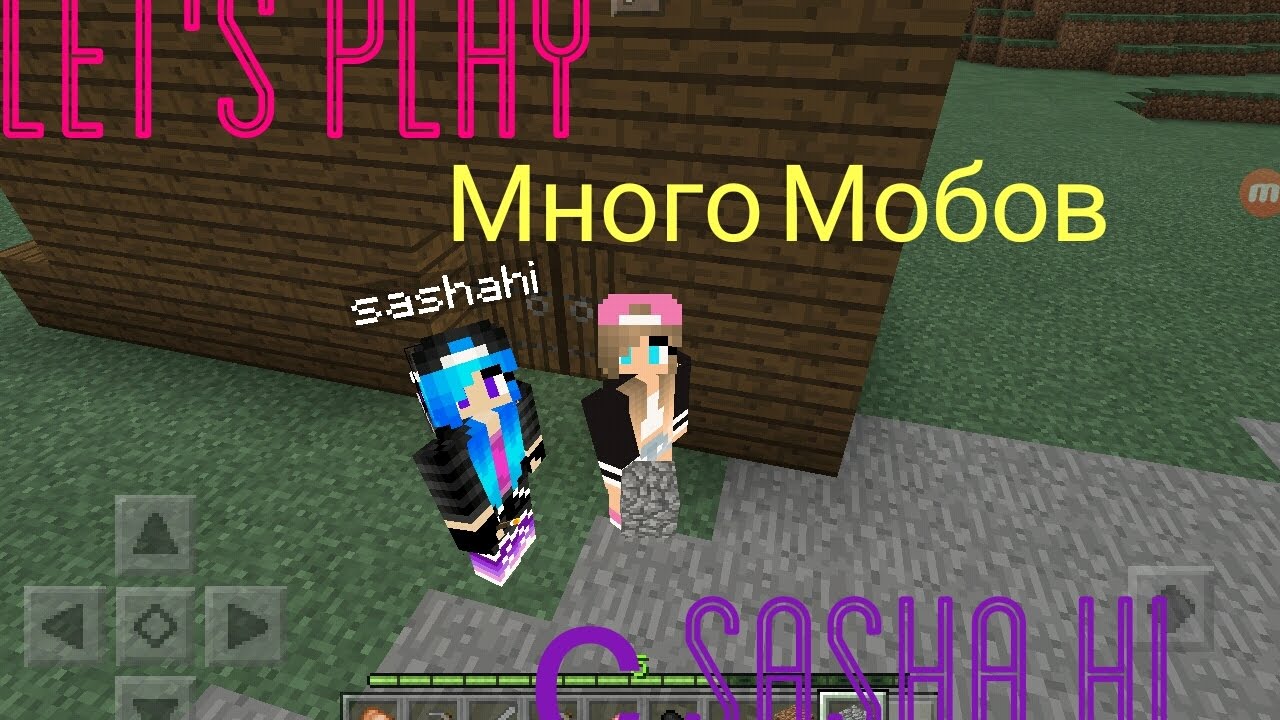 Let's play с Sasha hi [Много Мобов] | серия 1
