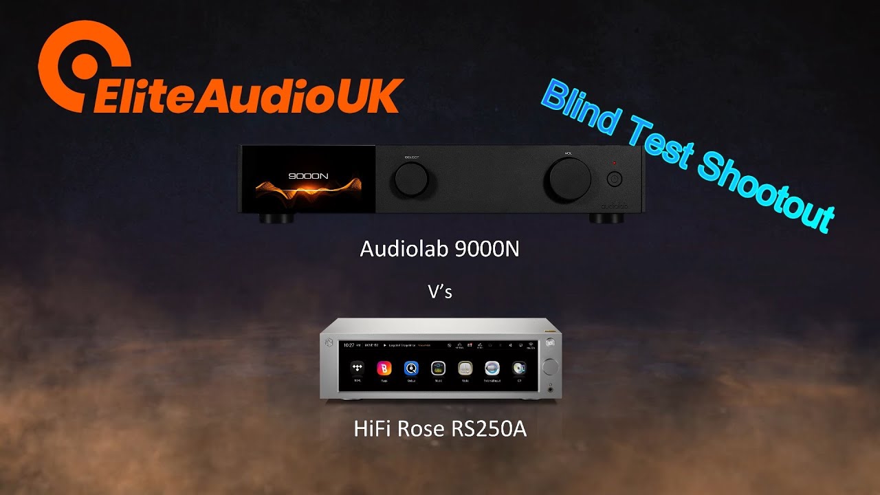 Слепой тест Audiolab 9000N против HiFi Rose RS250A.