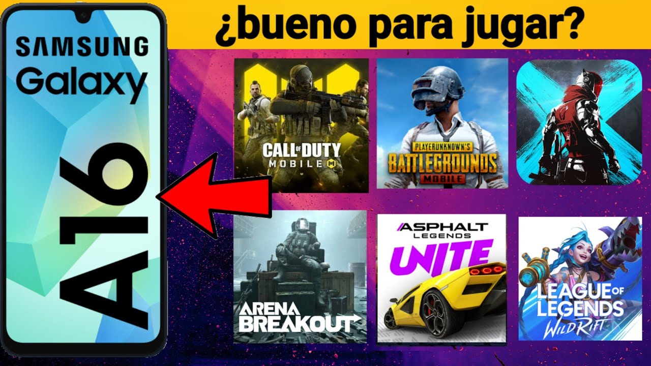 Samsung A16 5G prueba de rendimiento en juegos