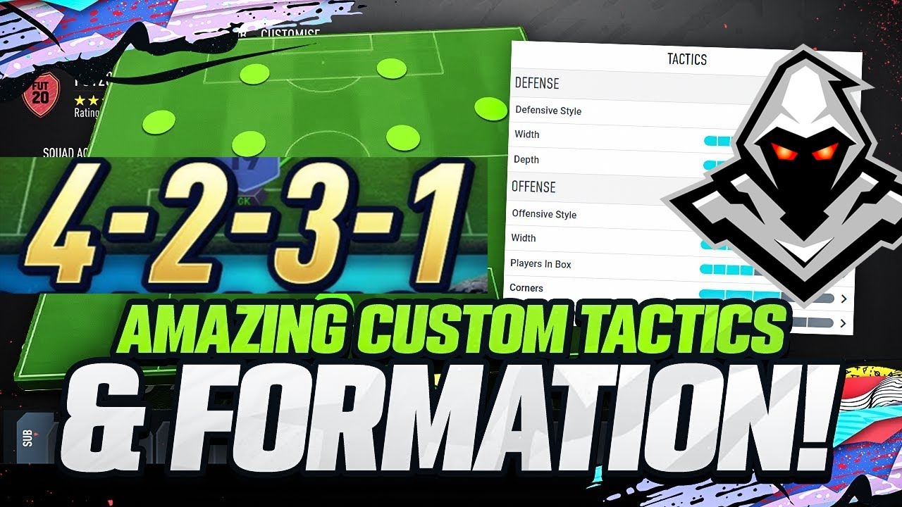 AGGRESSIVE 4231 DETAILED CUSTOM TACTICS AND INSTRUCTIONS GUIDE! *OP* AND FUN! FIFA 20 ULTIMATE TEAM