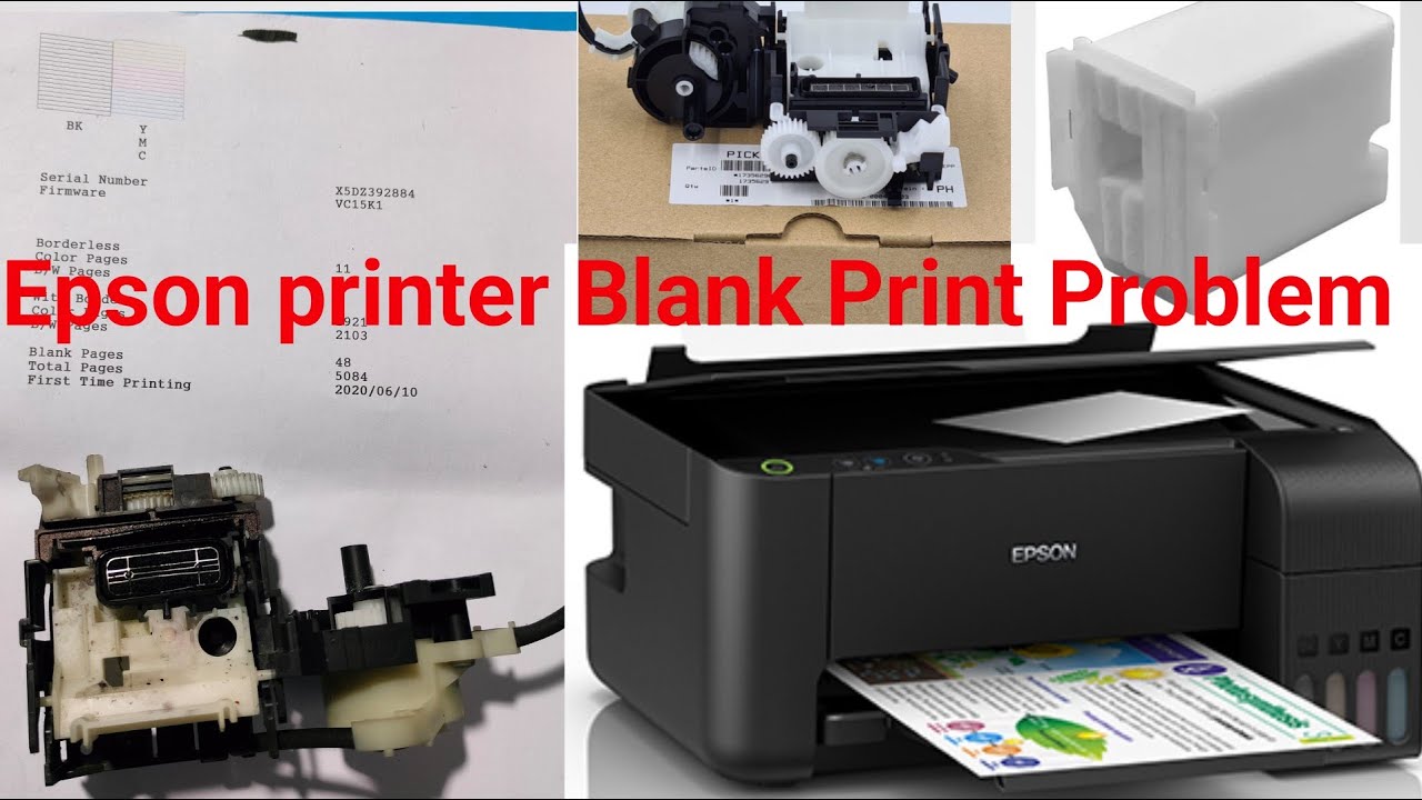 Epson printer ink pump assembly change kaise kare / pump system change for Epson printer L3110