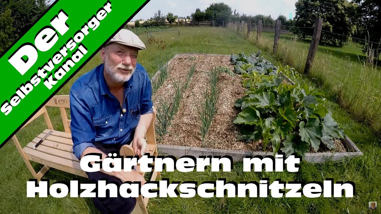 Back to eden gärtnern mit Holzhackschnitzeln Teil 2