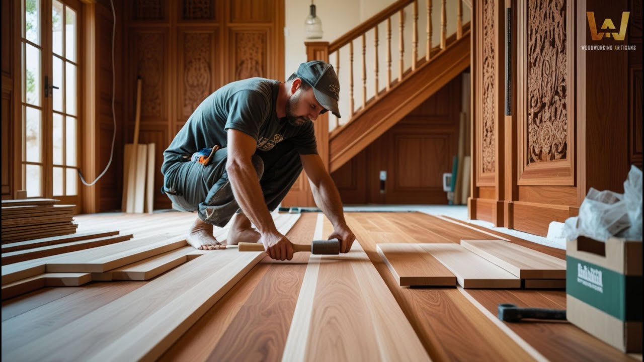 Transforming A Room With Natural Wood Flooring – Carpentry At Its Best