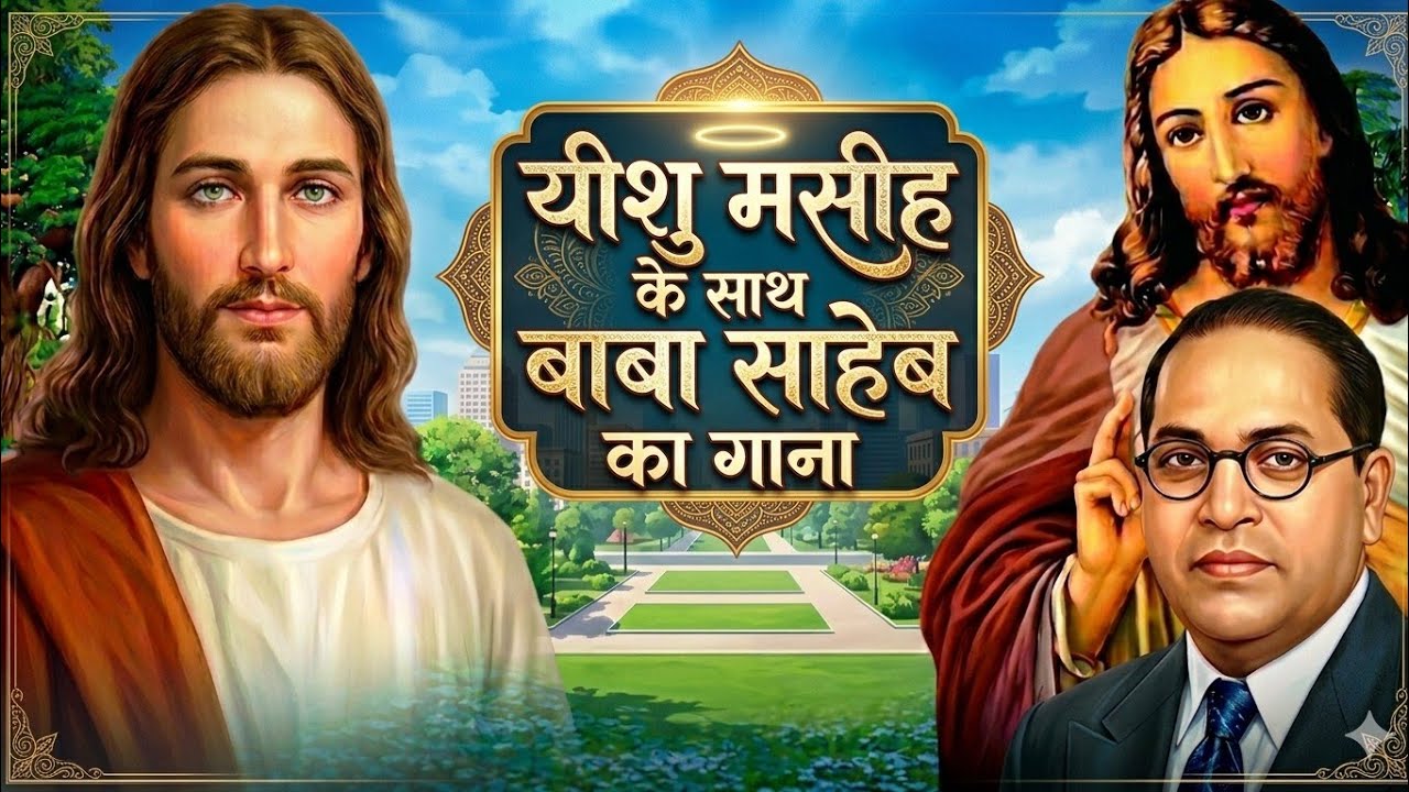 #Yishu-यीशु मसीह के साथ बाबा साहेब का गाना-#Babasaheb-#song -yishuMasih-ke sath Babasaheb ka gana