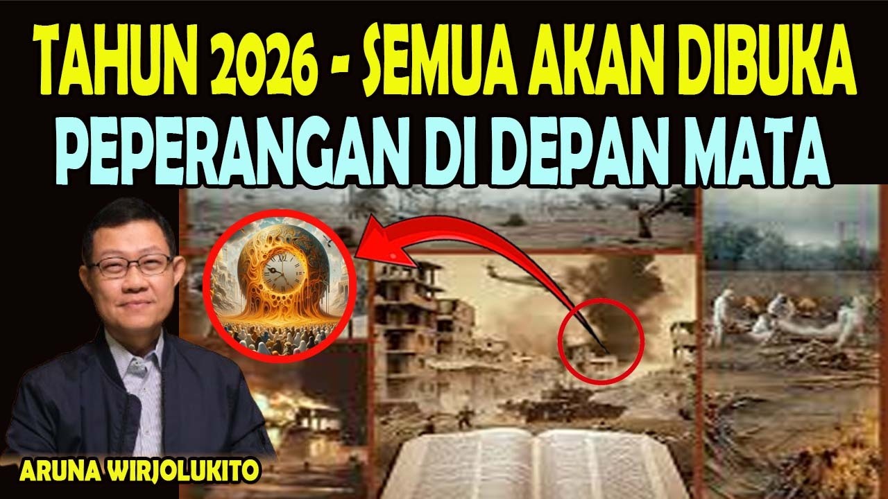 TAHUN 2026 - SEMUA AKAN DIBUKA - PEPERANGAN DI DEPAN MATA - WAKTUNYA DIPERSINGKAT
