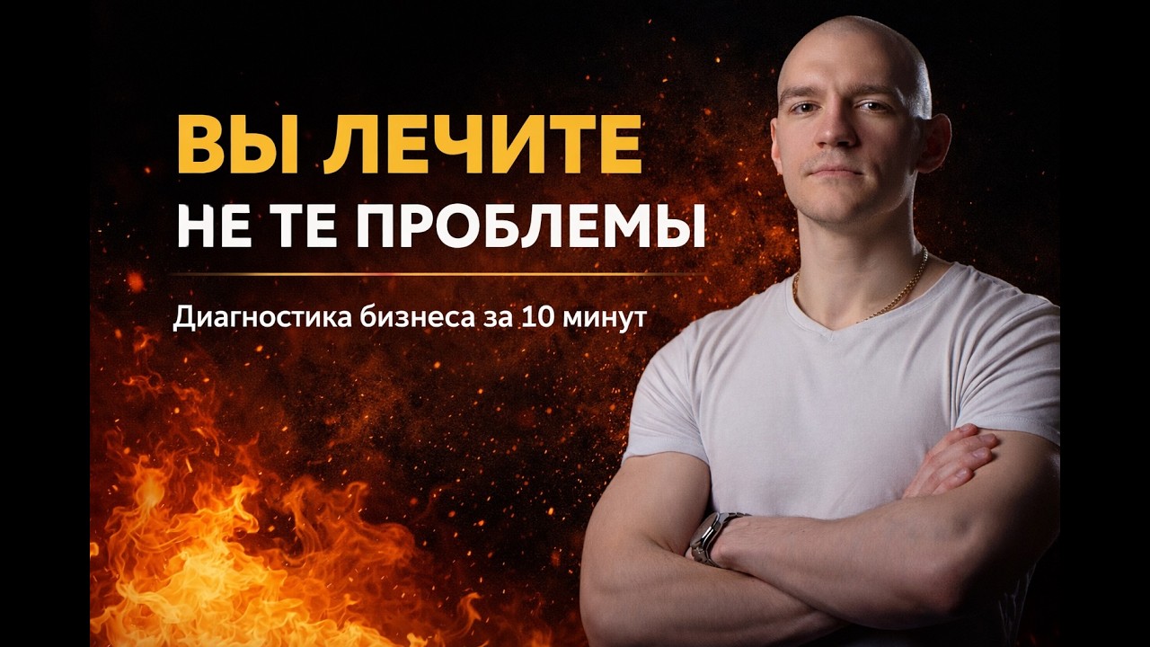 90% предпринимателей лечат симптомы, а не причину проблем в бизнесе