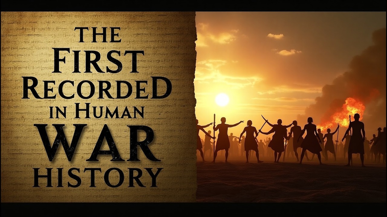 The First Recorded War in Human History #historyunder1minute #war #battle #historicalfacts #record